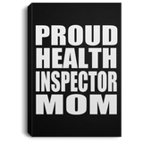 Proud Health Inspector Mom - Canvas Portrait