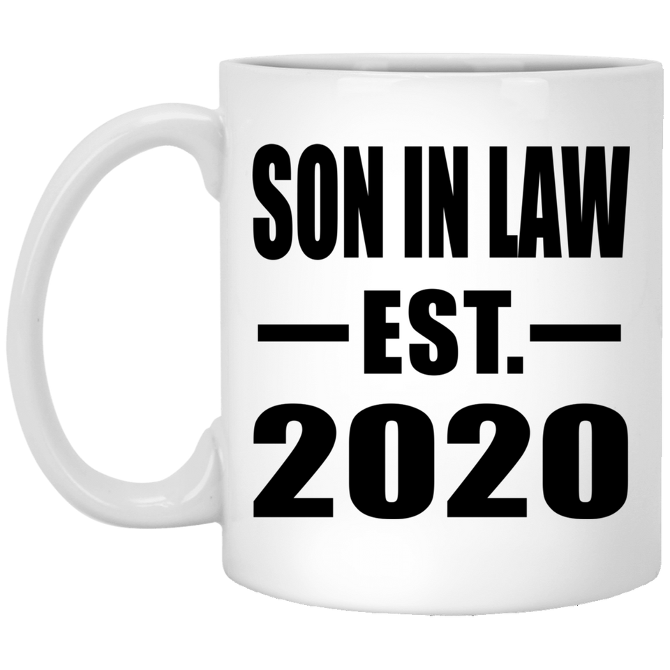 Son In Law Established EST. 2020 - 11oz Coffee Mug