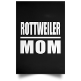 Rottweiler Mom - Poster Portrait