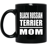 Black Russian Terrier Mom - 11oz Coffee Mug Black