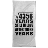 66th Anniversary Square Root of 4356 Years Still In Love - Hand Towel