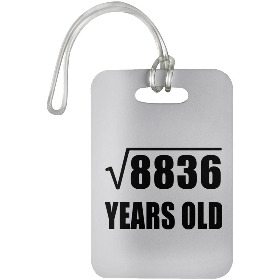 94th Birthday Square Root of 8836 Years Old - Luggage Bag Tag