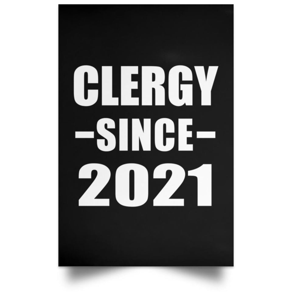Clergy Since 2021 - Poster Portrait