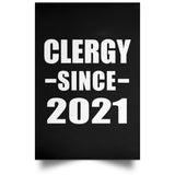 Clergy Since 2021 - Poster Portrait