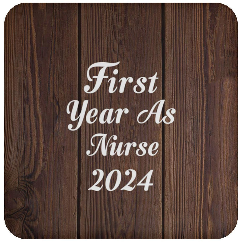 First Year As Nurse 2024 - Drink Coaster D