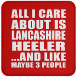 All I Care About Is Lancashire Heeler - Drink Coaster