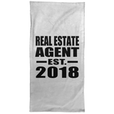 Real Estate Agent Established EST. 2018 - Hand Towel