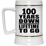 100th Anniversary 100 Years Down Lifetime To Go - Beer Stein