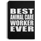 Best Animal Care Worker Ever - Canvas Portrait