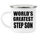 World's Greatest Step Son - 12oz Camping Mug
