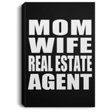 Mom Wife Real Estate Agent - Canvas Portrait
