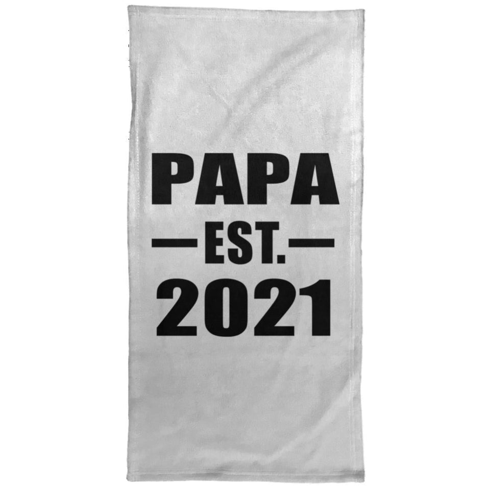 Papa Established EST. 2021 - Hand Towel
