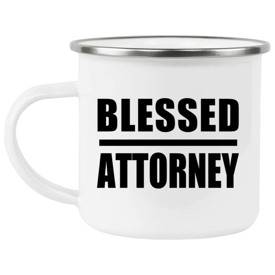 Blessed Attorney - 12oz Camping Mug