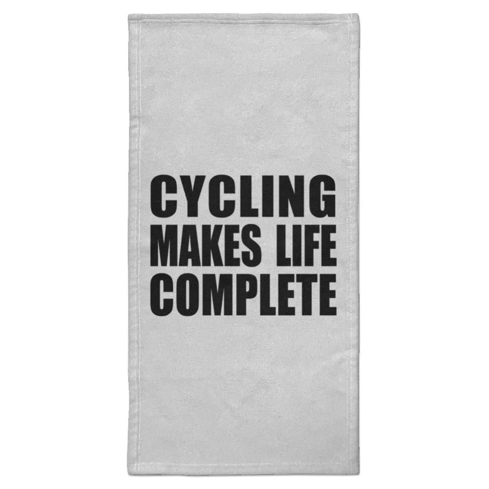 Cycling Makes Life Complete - Hand Towel