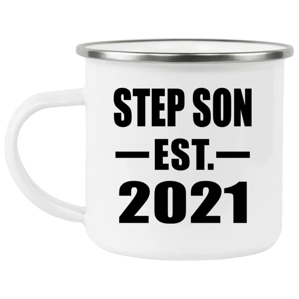 Step Son Established EST. 2021 - 12oz Camping Mug