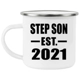 Step Son Established EST. 2021 - 12oz Camping Mug
