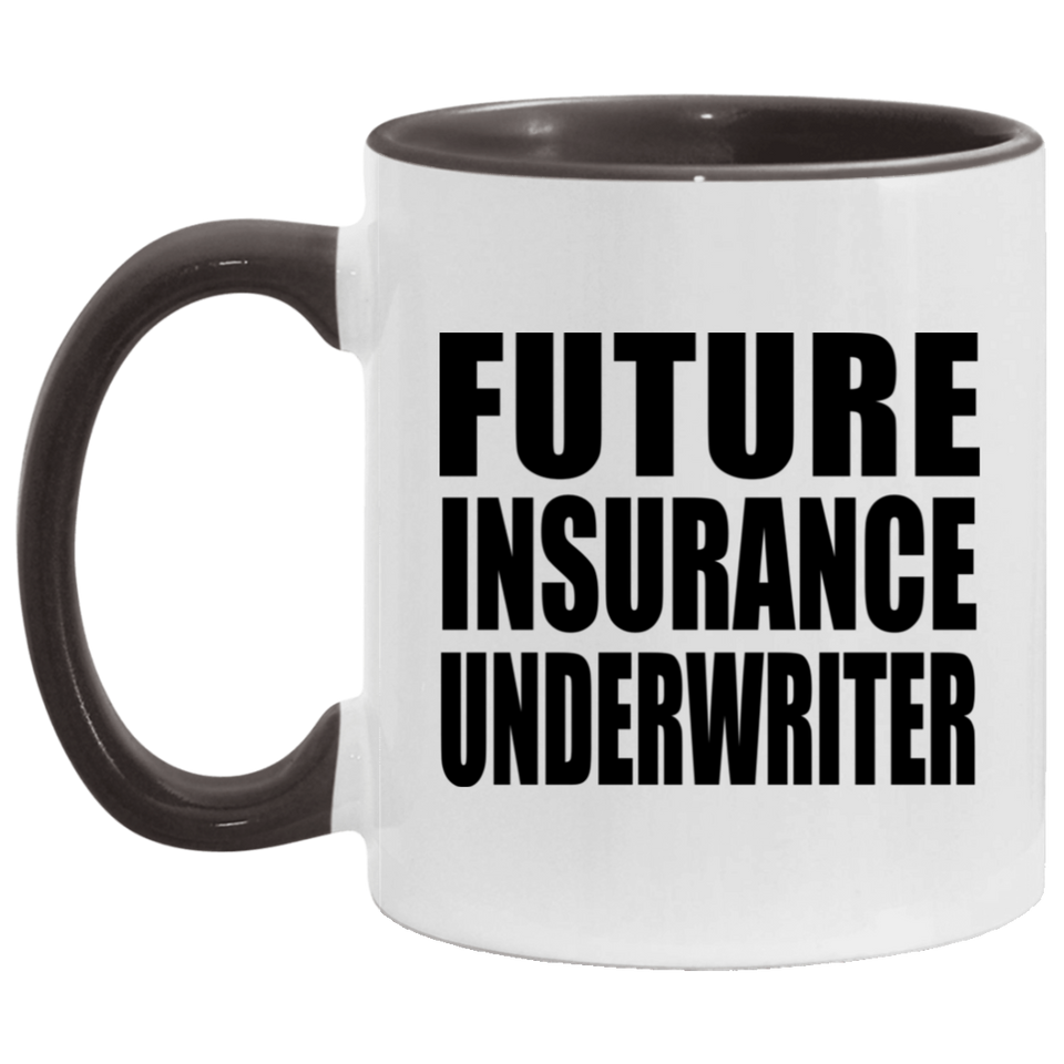 Future Insurance Underwriter - 11oz Accent Mug Black