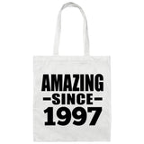 27th Birthday Amazing Since 1997 - Tote Bag White