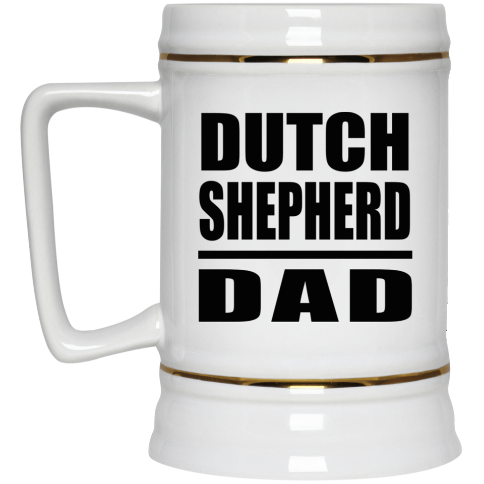 Dutch Shepherd Dad - Beer Stein