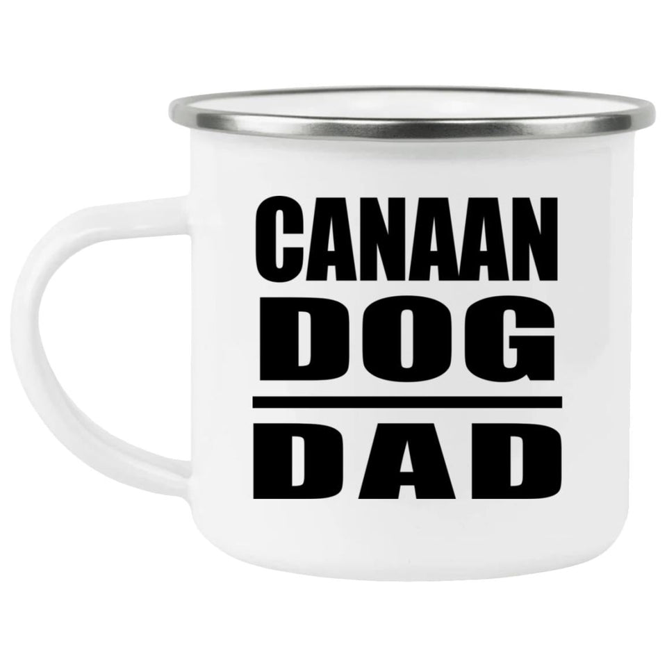 Canaan Dog Dad - 12oz Camping Mug