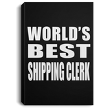 World's Best Shipping Clerk - Canvas Portrait