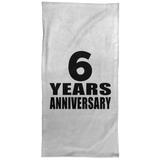 6th Anniversary 6 Years Anniversary - Hand Towel