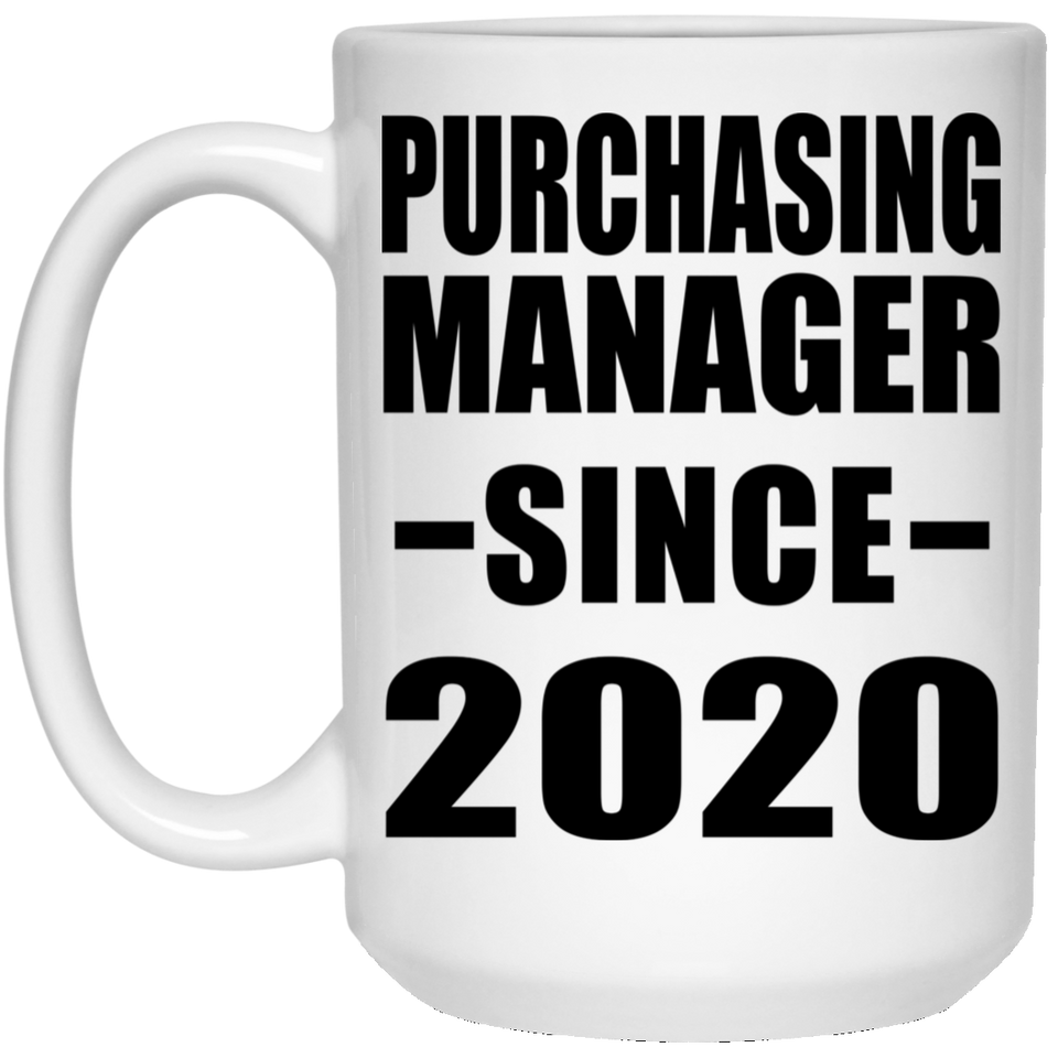 Purchasing Manager Since 2020 - 15oz Coffee Mug
