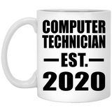 Computer Technician Established EST. 2020 - 11oz Coffee Mug
