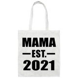 Mama Established EST. 2021 - Tote Bag White