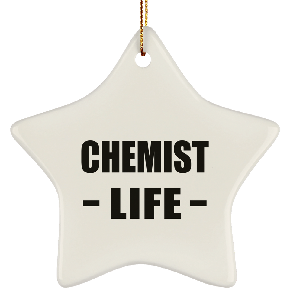 Chemist Life - Star Ornament