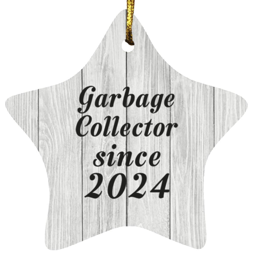 Garbage Collector Since 2024 - Star Ornament F