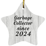 Garbage Collector Since 2024 - Star Ornament F