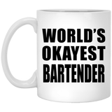 World's Okayest Bartender - 11 Oz Coffee Mug