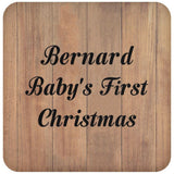 Bernard Baby's First Christmas - Drink Coaster C