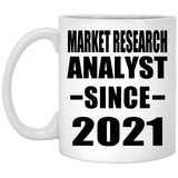Market Research Analyst Since 2021 - 11oz Coffee Mug
