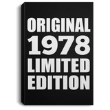 46th Birthday Original 1978 Limited Edition - Canvas Portrait