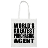 World's Greatest Purchasing Agent - Tote Bag White