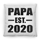 Papa Established EST. 2020 - Throw Pillow