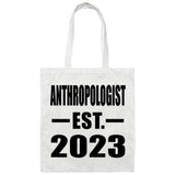 Anthropologist Established EST. 2023 - Tote Bag White