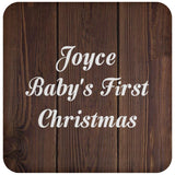 Joyce Baby's First Christmas - Drink Coaster D