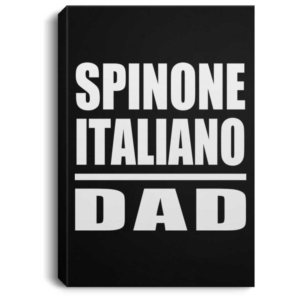 Spinone Italiano Dad - Canvas Portrait