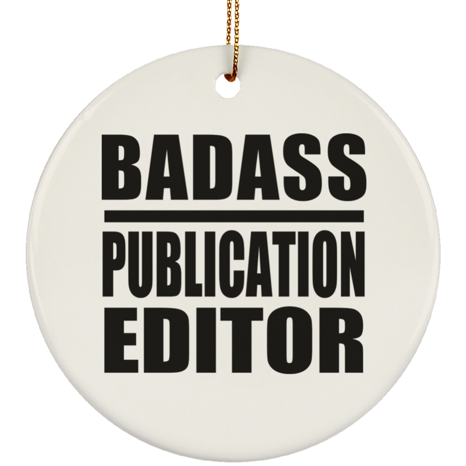 Badass Publication Editor - Circle Ornament