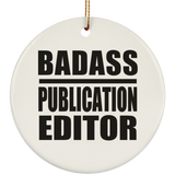Badass Publication Editor - Circle Ornament