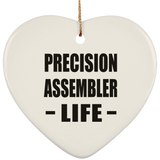 Precision Assembler Life - Heart Ornament