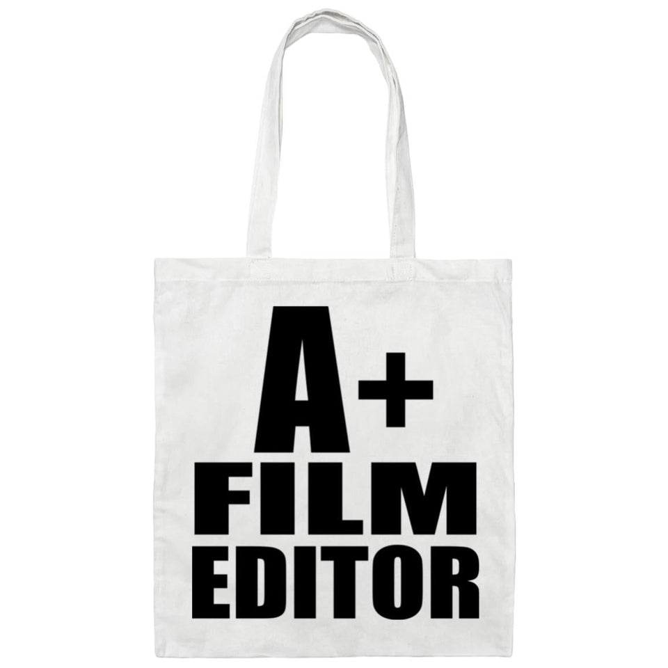 A+ Film Editor - Tote Bag White
