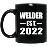 Welder Established EST. 2022 - 11oz Coffee Mug Black
