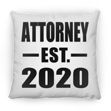 Attorney Established EST. 2020 - Throw Pillow