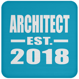 Architect Established EST. 2018 - Drink Coaster