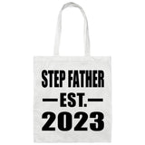 Step Father Established EST. 2023 - Tote Bag White