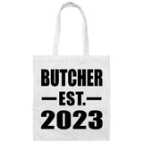 Butcher Established EST. 2023 - Tote Bag White